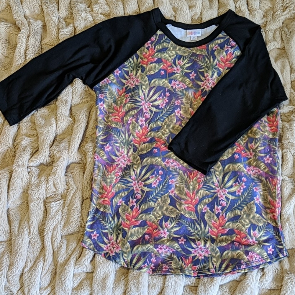 LuLaRoe Randy Tropical Shirt